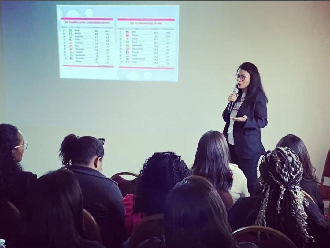 Palestra no Congresso de Estética em Salvador, Bahia
