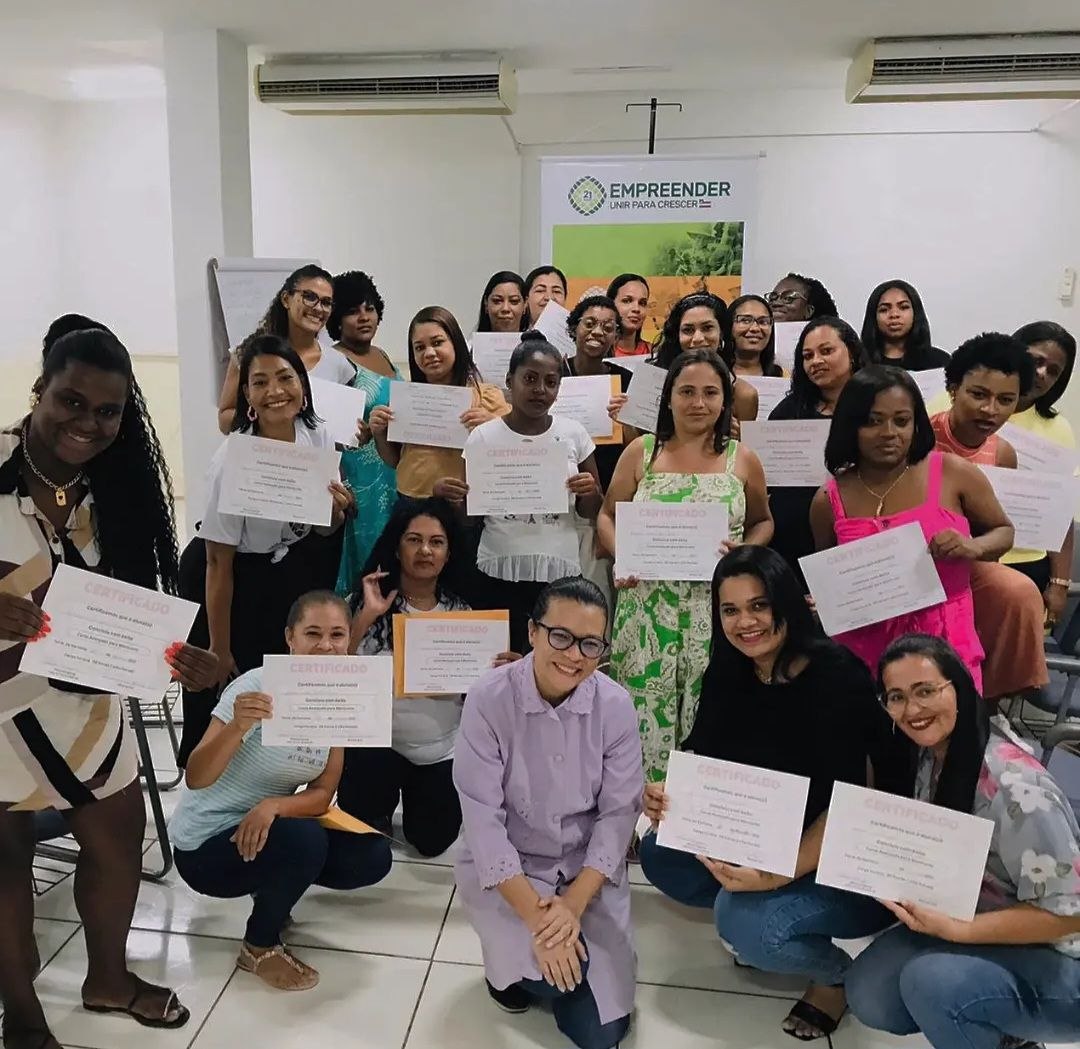 Workshop de Spaterapia na Associação Comercial em Feira de Santana, Bahia